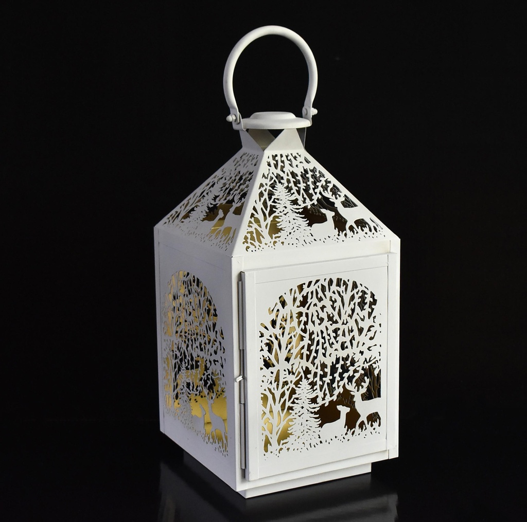 Lanterne La Famille Cerfs en forêt