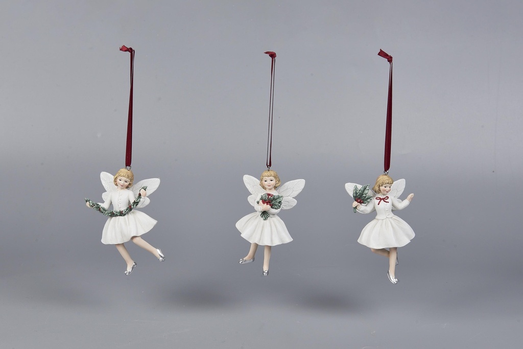Fée de Noël à suspendre
