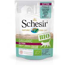 SCHESIR BIO Chatons poulet 85g