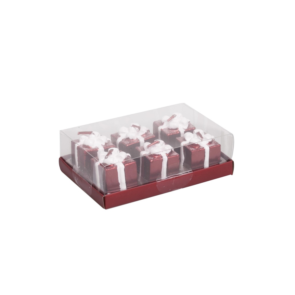 Bougie Cadeaux en boite 6pcs