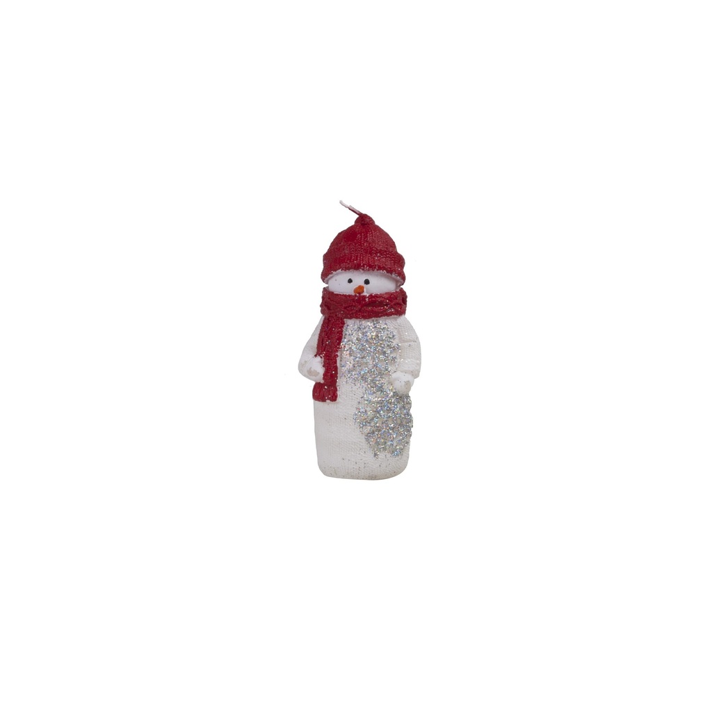 Bougie Bonhomme de neige