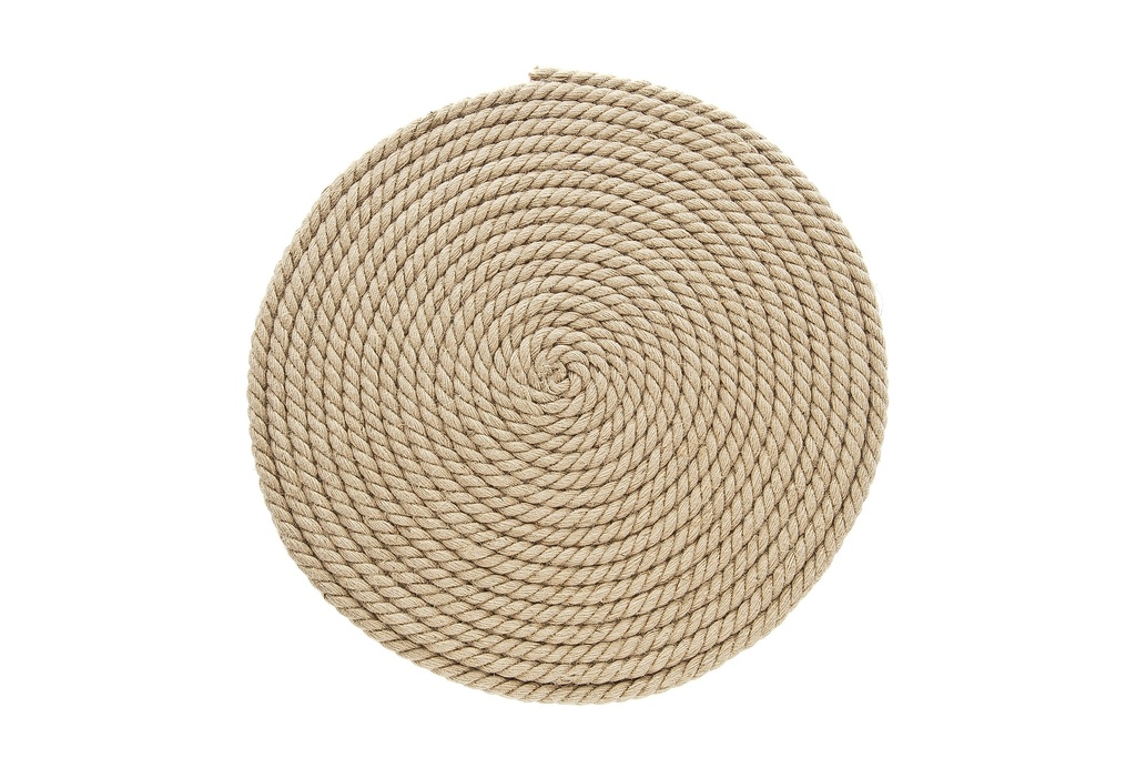 Tapis rond à griffer