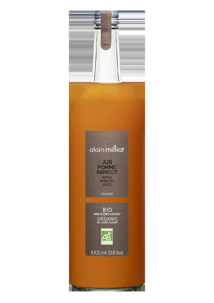Jus Bio Bi-fruits, Pomme-Abricot