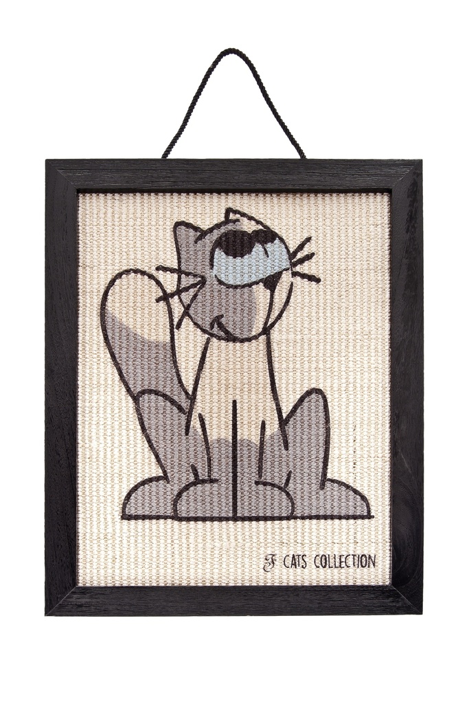 Griffoir tableau chat solo