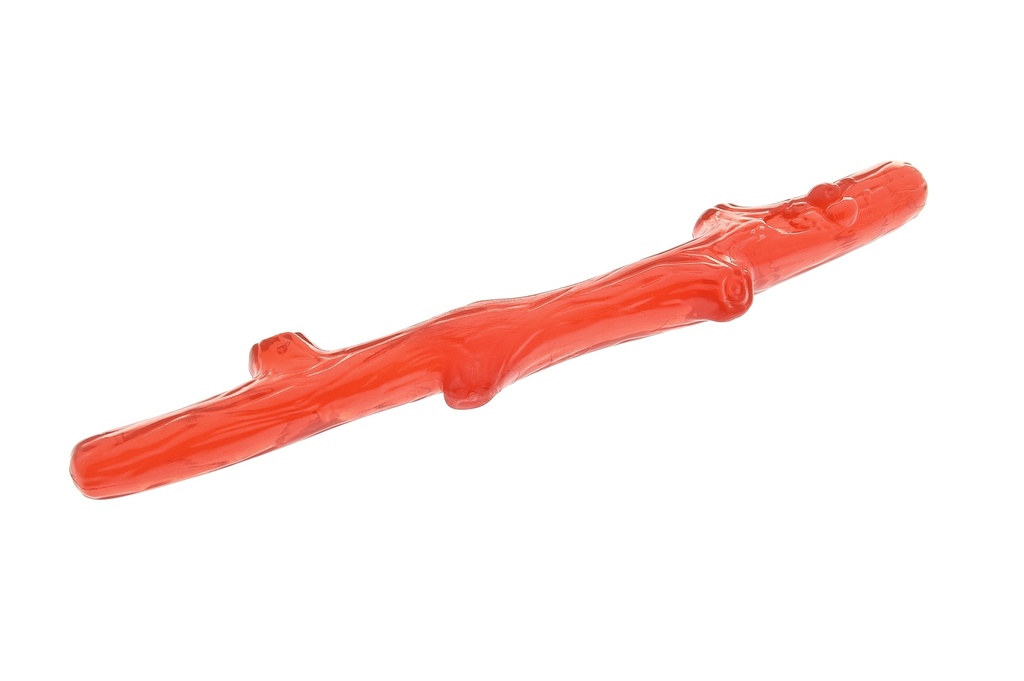 Jouet chien branche caoutchouc