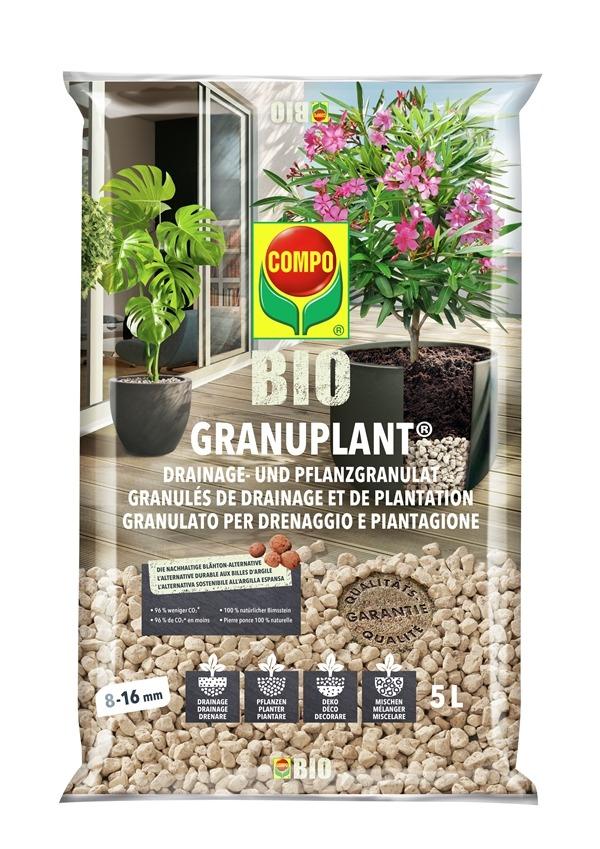 Compo Bio Granuplant, Granulés de Drainage et de plantation