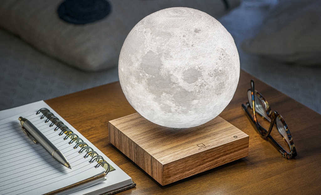 Lune Lampe en Lévitation