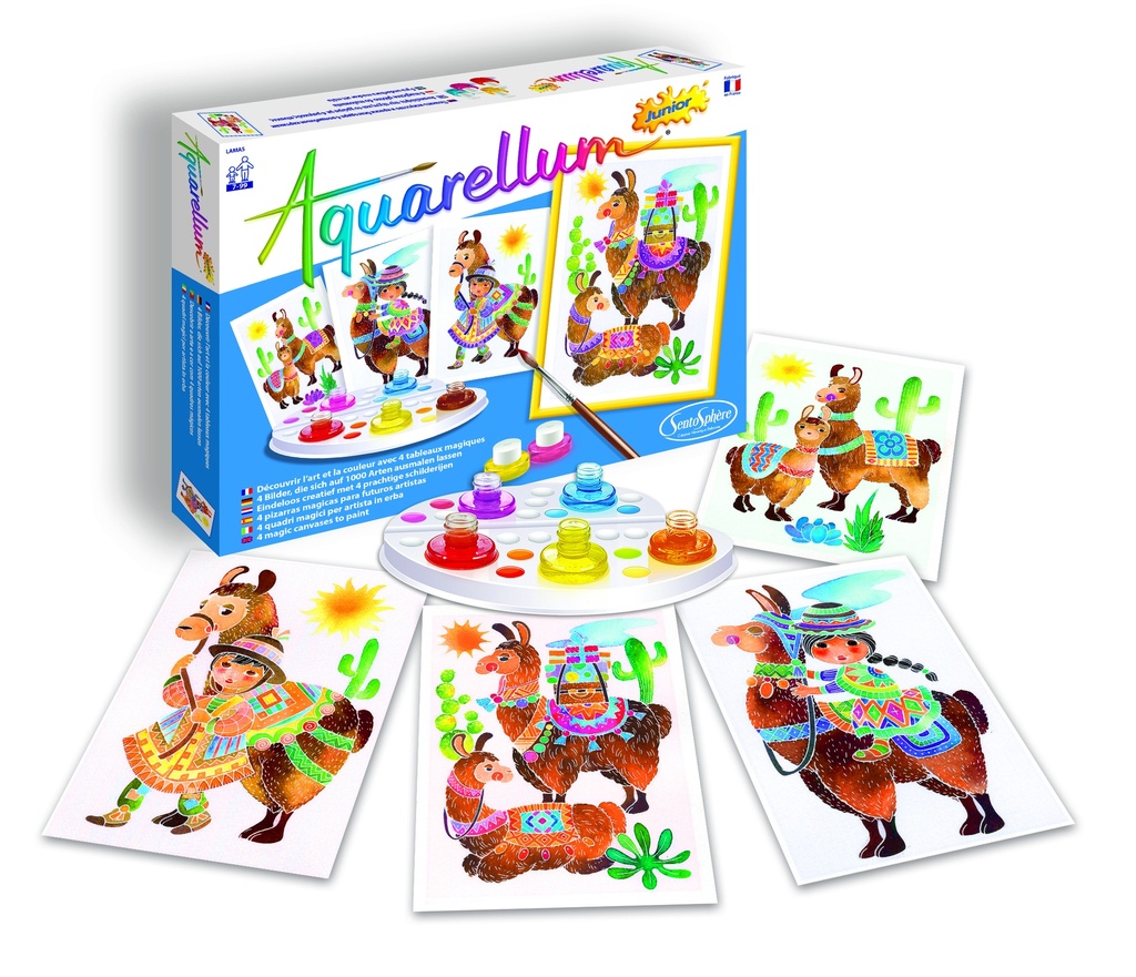 Aquarellum Junior 4T Lamas