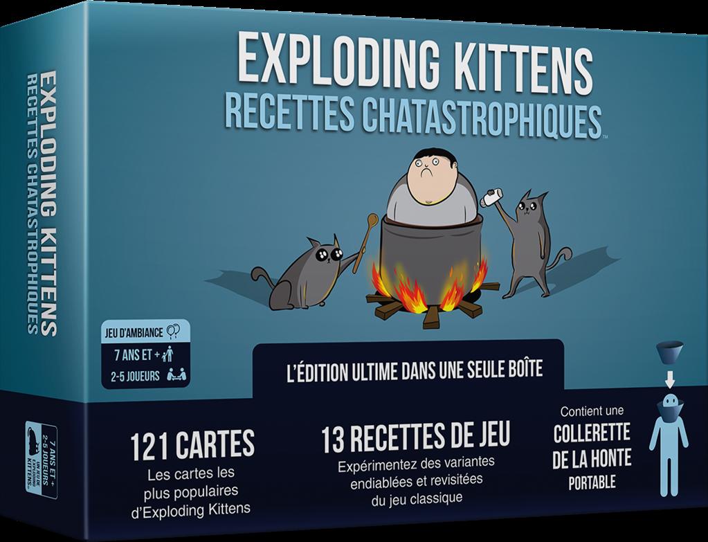 Exploding Kittens Recettes Chatastrophiques 