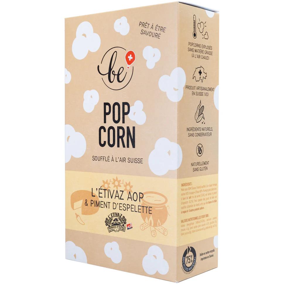 Popcorn à l'Etivaz AOP & piment d'espelette
