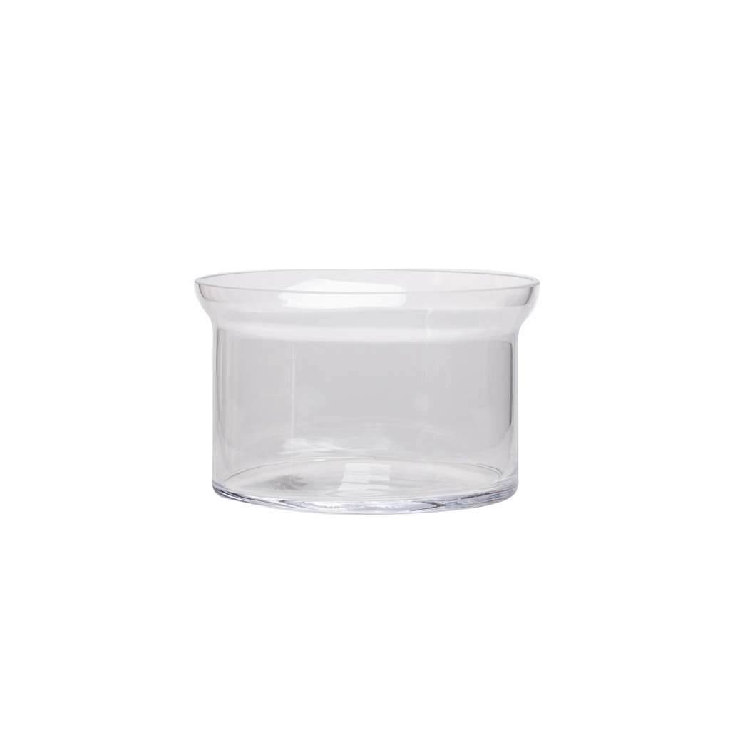 Photophore cylindrique bord évasé