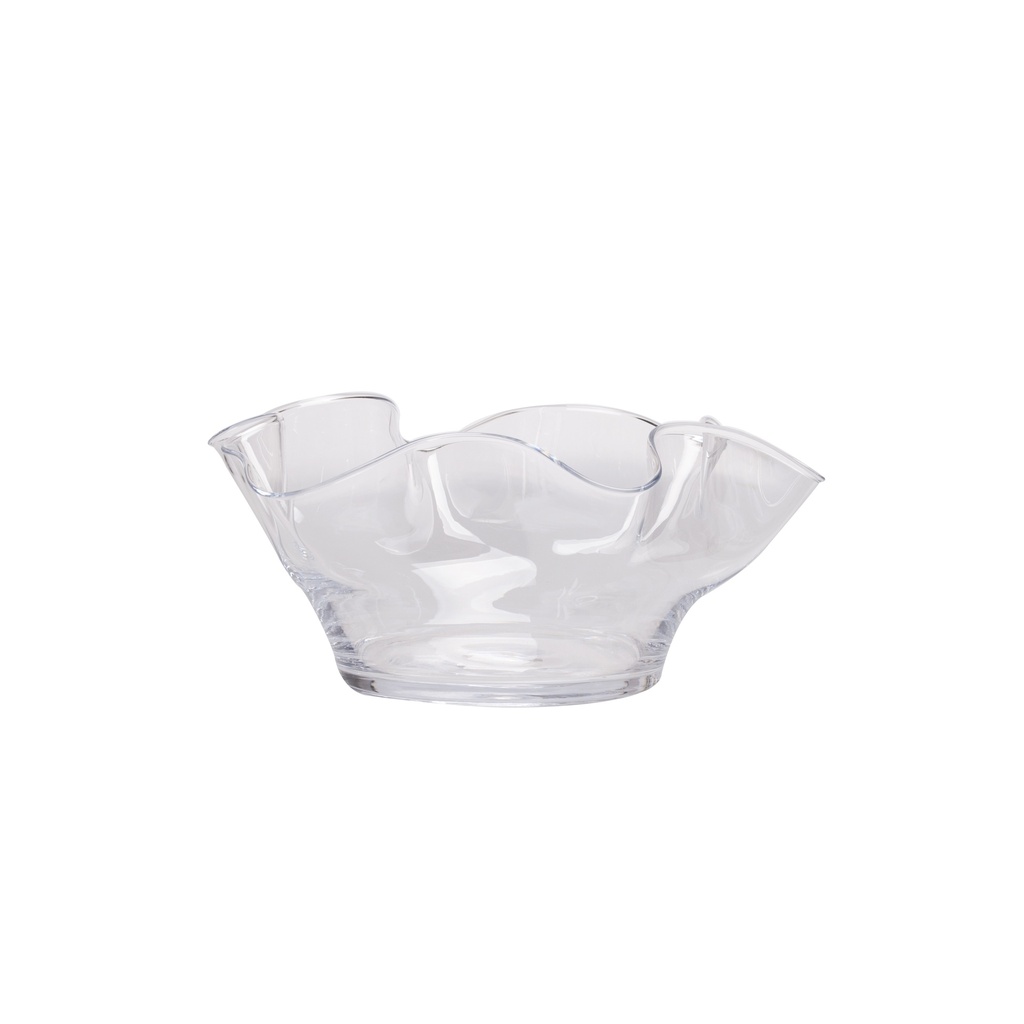 Photophore fleur en verre