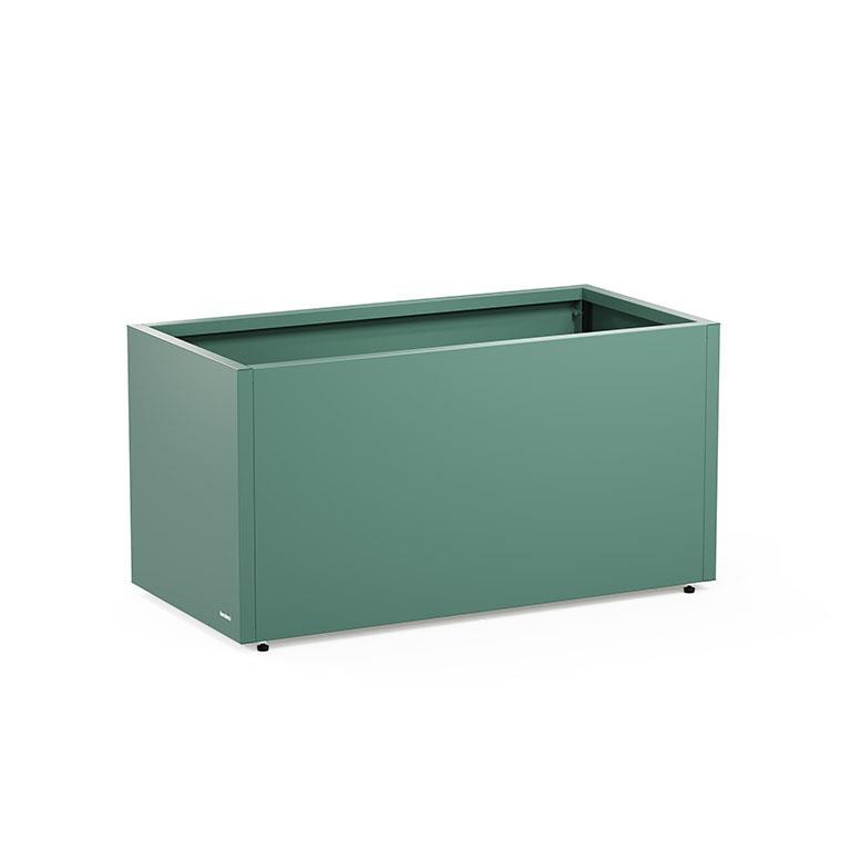 Metal Planter 50 100x50x50cm Verde Encina