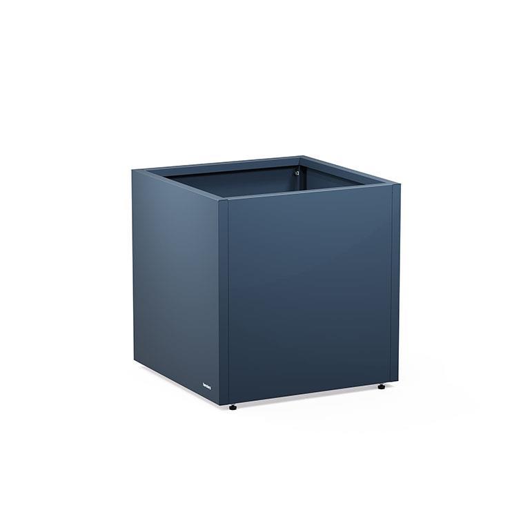 Metal Planter Cube 50x50x50cm Antracita