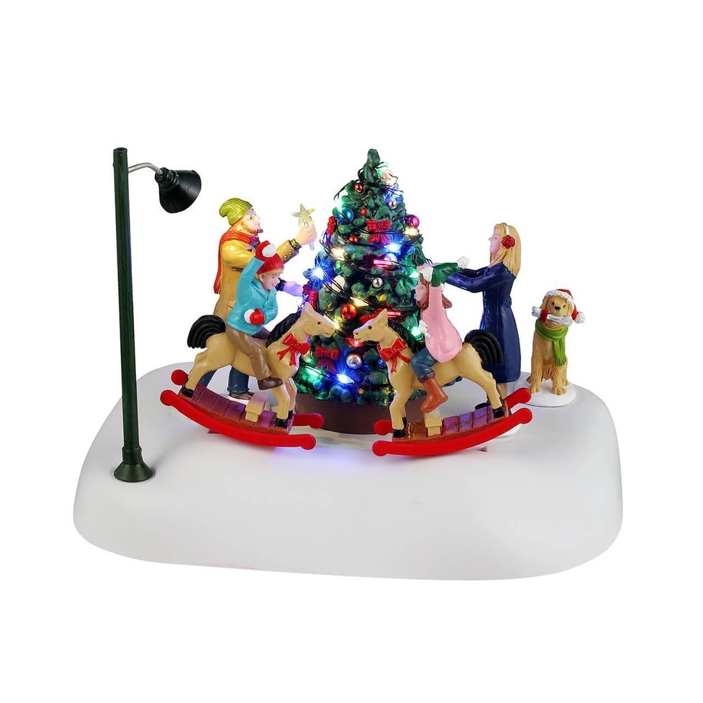 Rockin autour de l'arbre de Noël