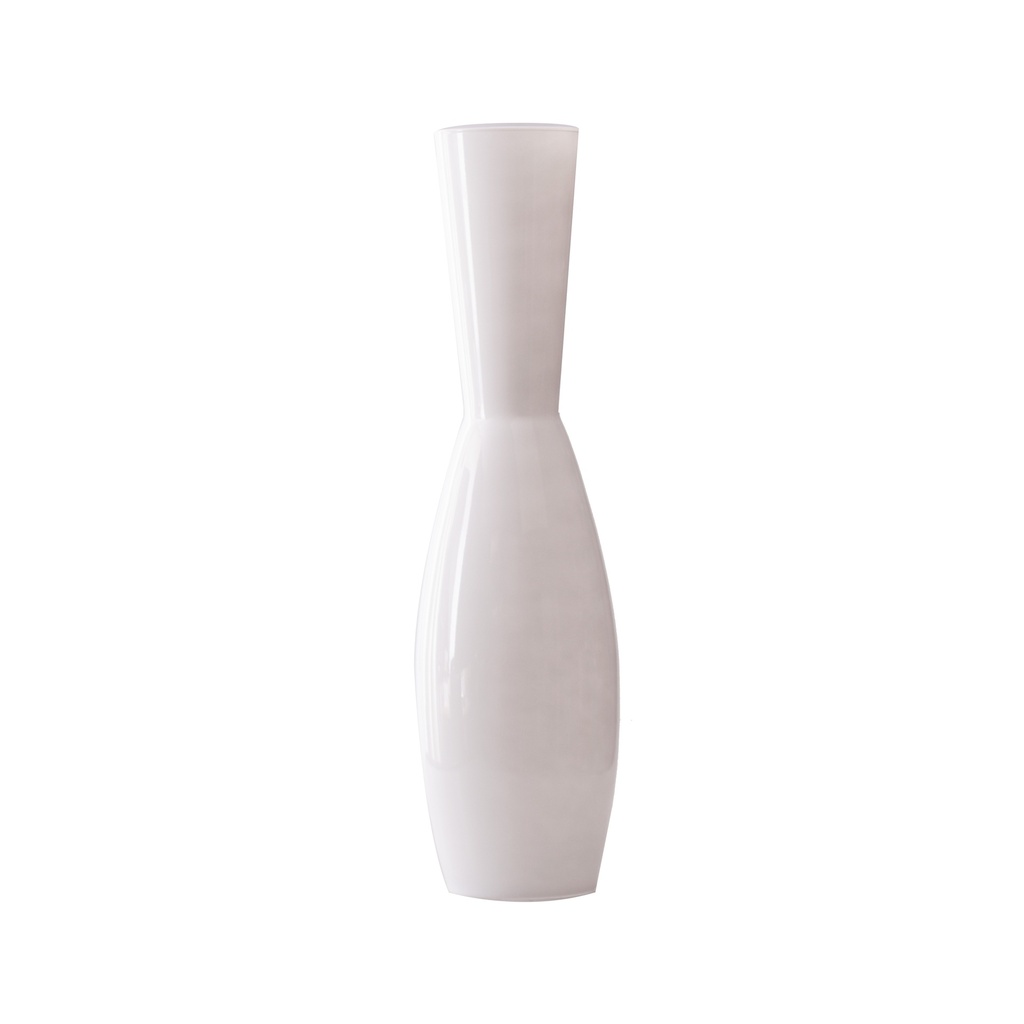 Vase noir mat en verre