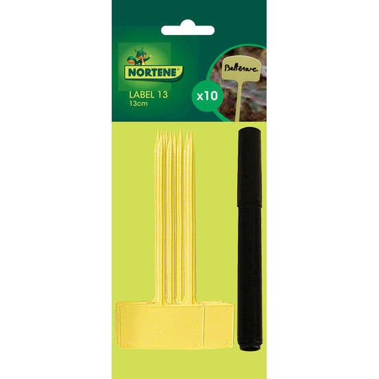LABEL 13   10 Etiquettes a planter avec feutre