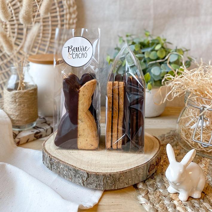 Biscuits Lapins Chocolat noir