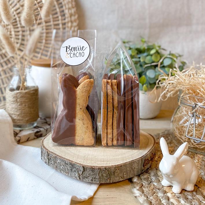 Biscuits Lapins Chocolat lait