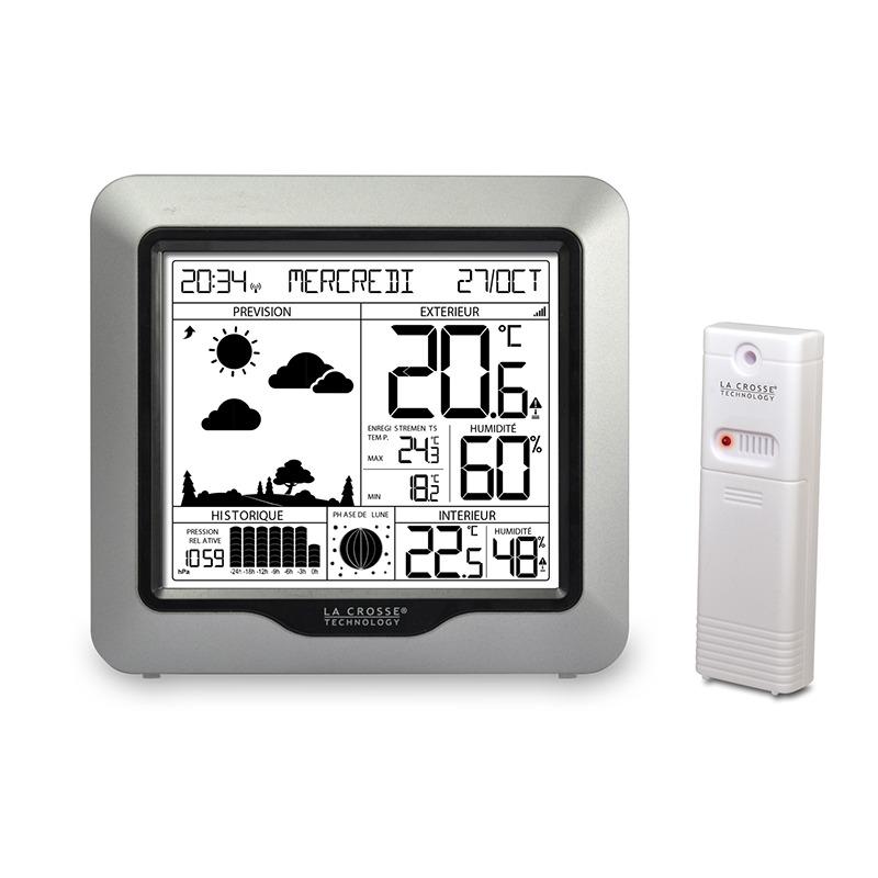 Station  Meteo simple WS6823 ARGENT