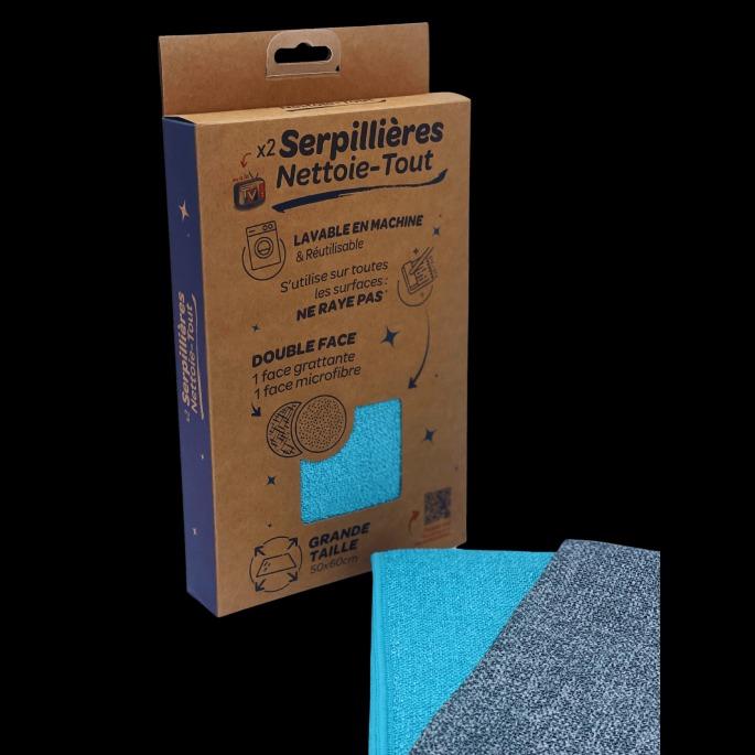 2 Serpillères Nettoie Tout