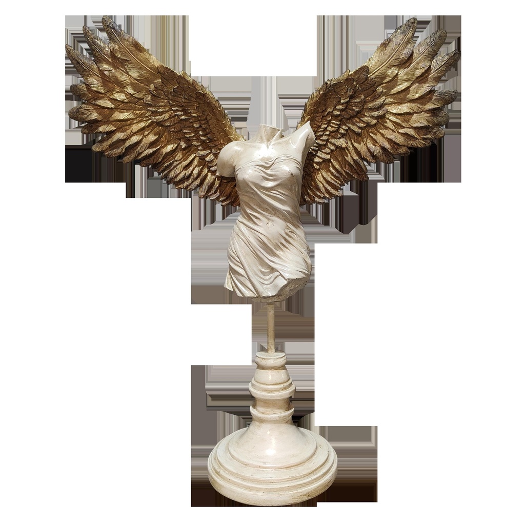 Statue Femme ailes N/D