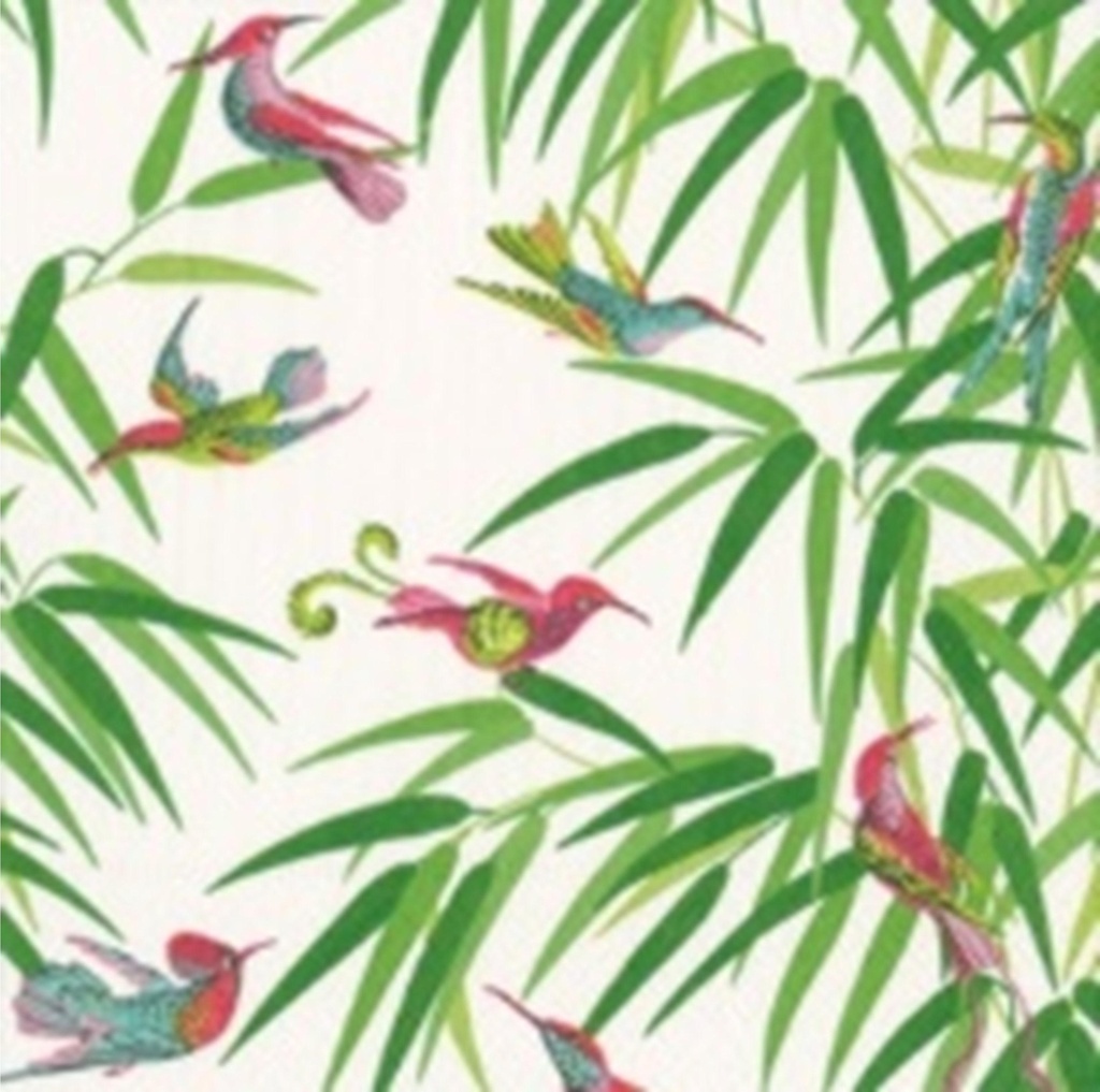 Serviette Lunch Birds in Paradise
