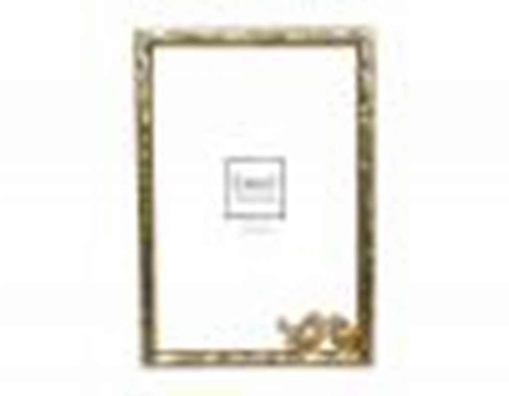 Cadre Oiseaux métal doré 10x15cm