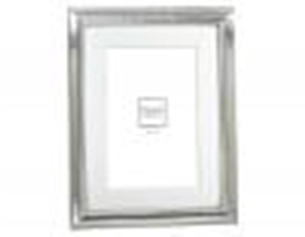 Cadre Perles argenté 15x20cm