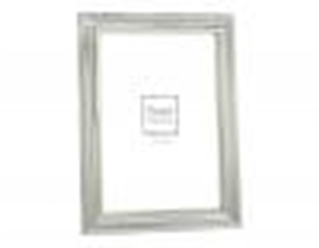 Cadre Perles argenté 13x18cm