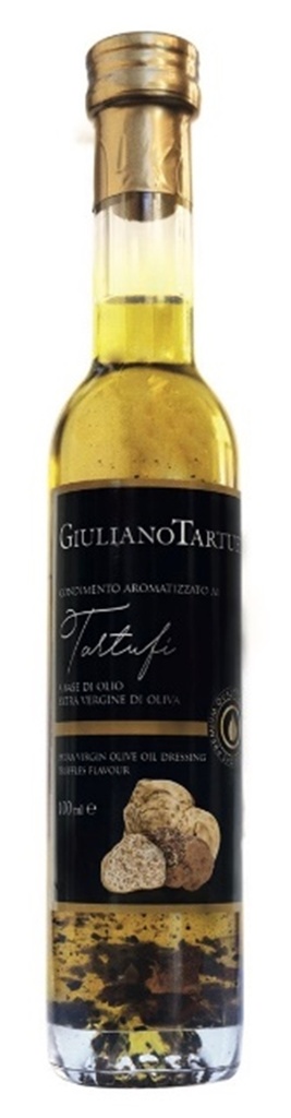 Huile d'olive à la truffe blanche DELUXE avec copeaux de truffe GT 100 ml