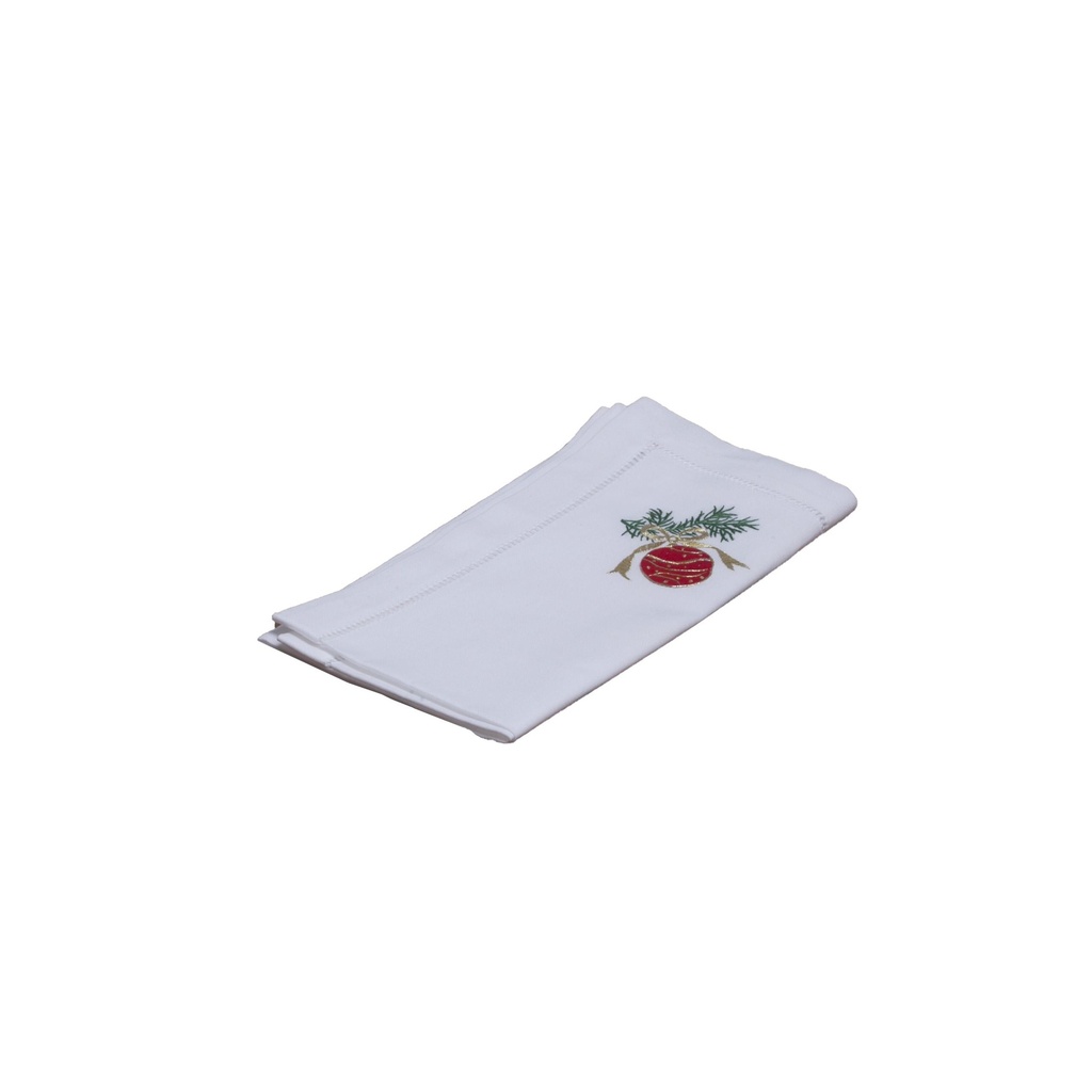 Serviette Boule de Noël