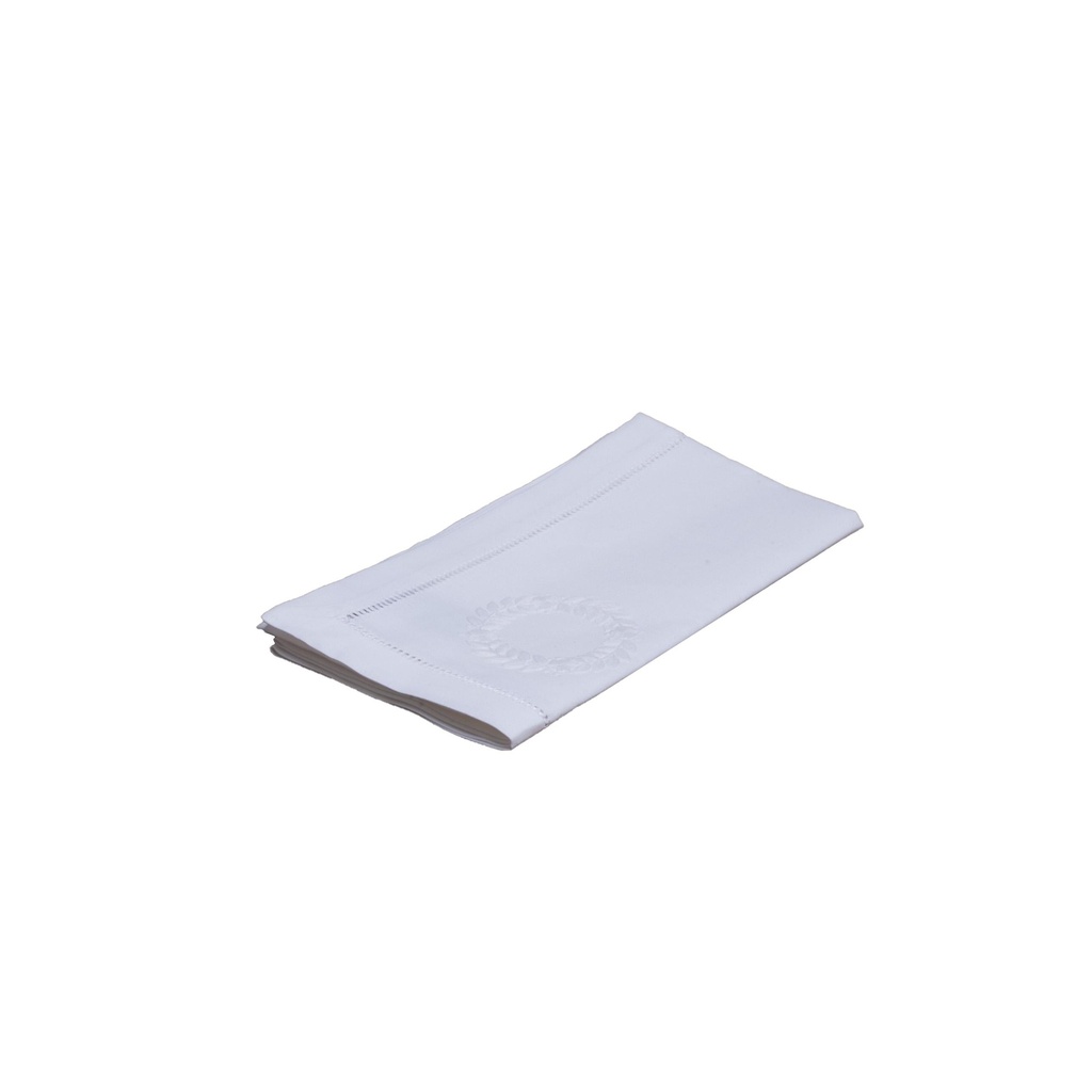 Serviette Couronne de fleurs