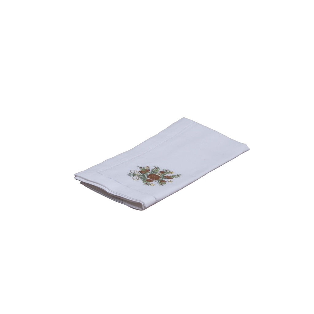 Serviette Sapin & Pomme de pin