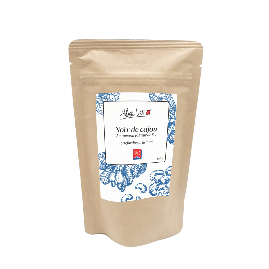 Noix de cajou au romarin et fleur de sel