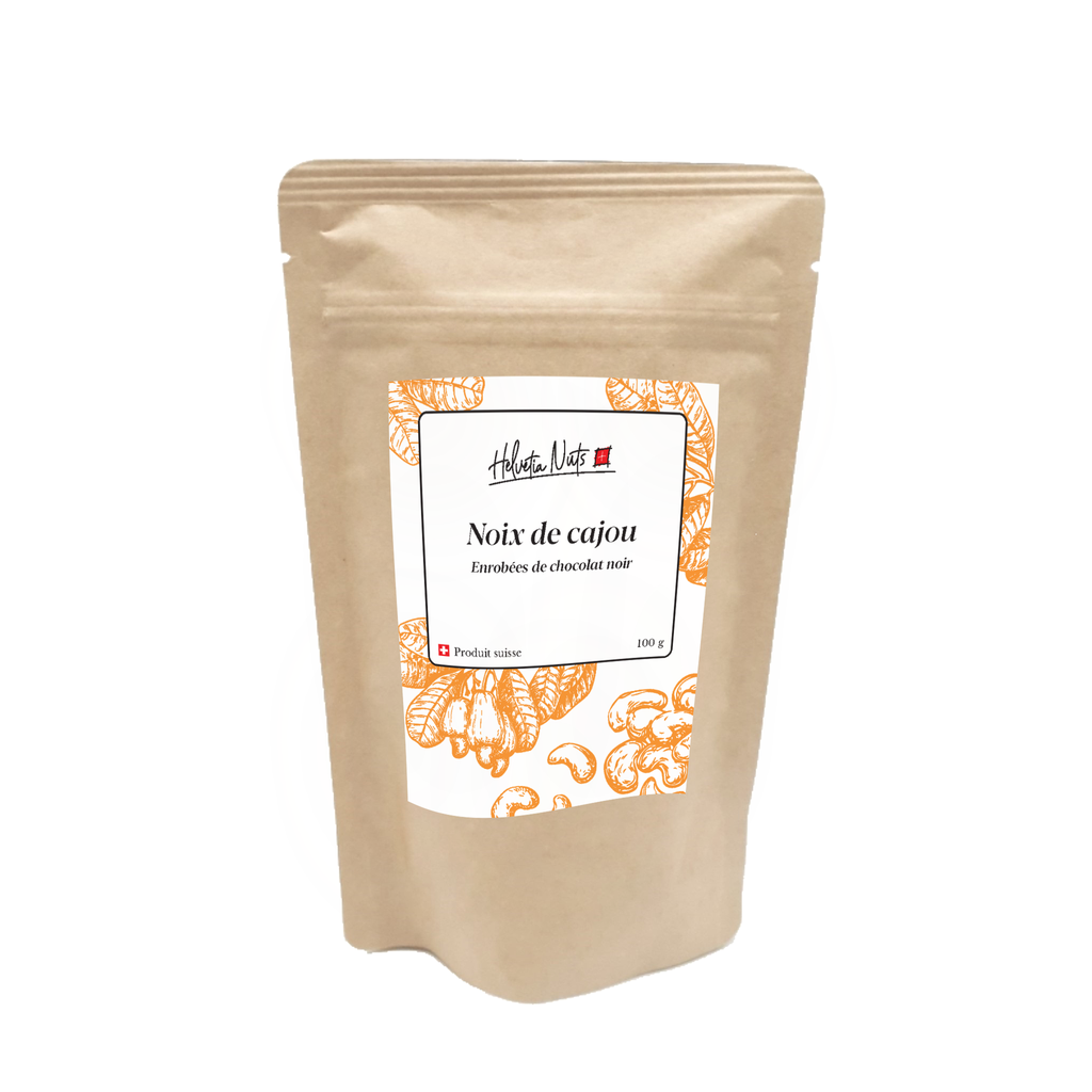 Noix de cajou enrobées de chocolat