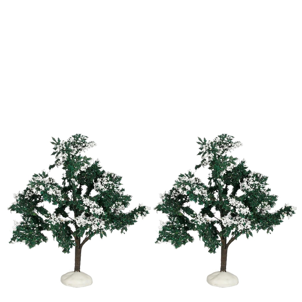 Arbre enneigé 2pcs