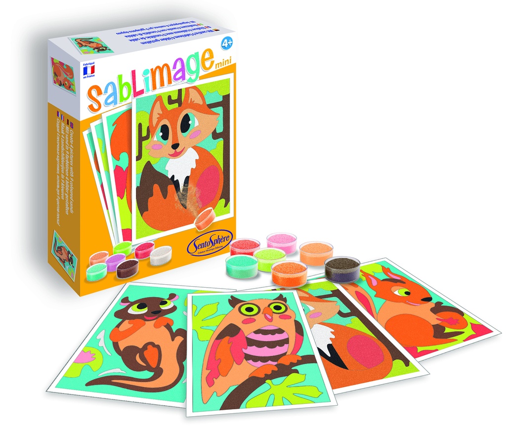 Sablimage Mini Animaux Des Bois 