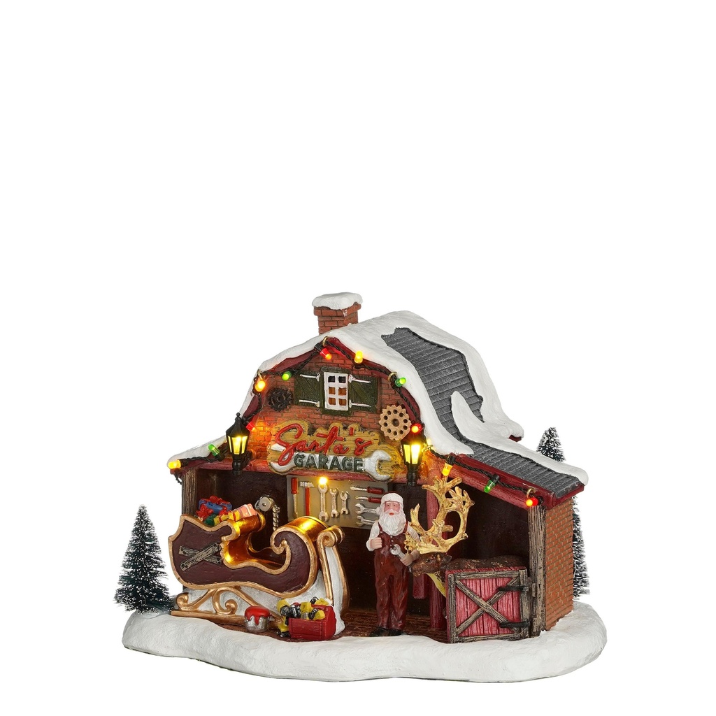 Le garage du Père Noël