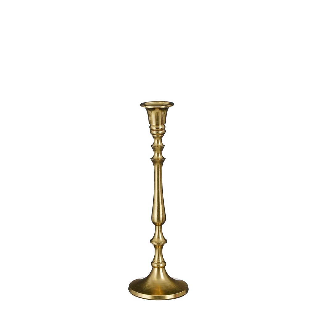 Bougeoir chandelle or en métal