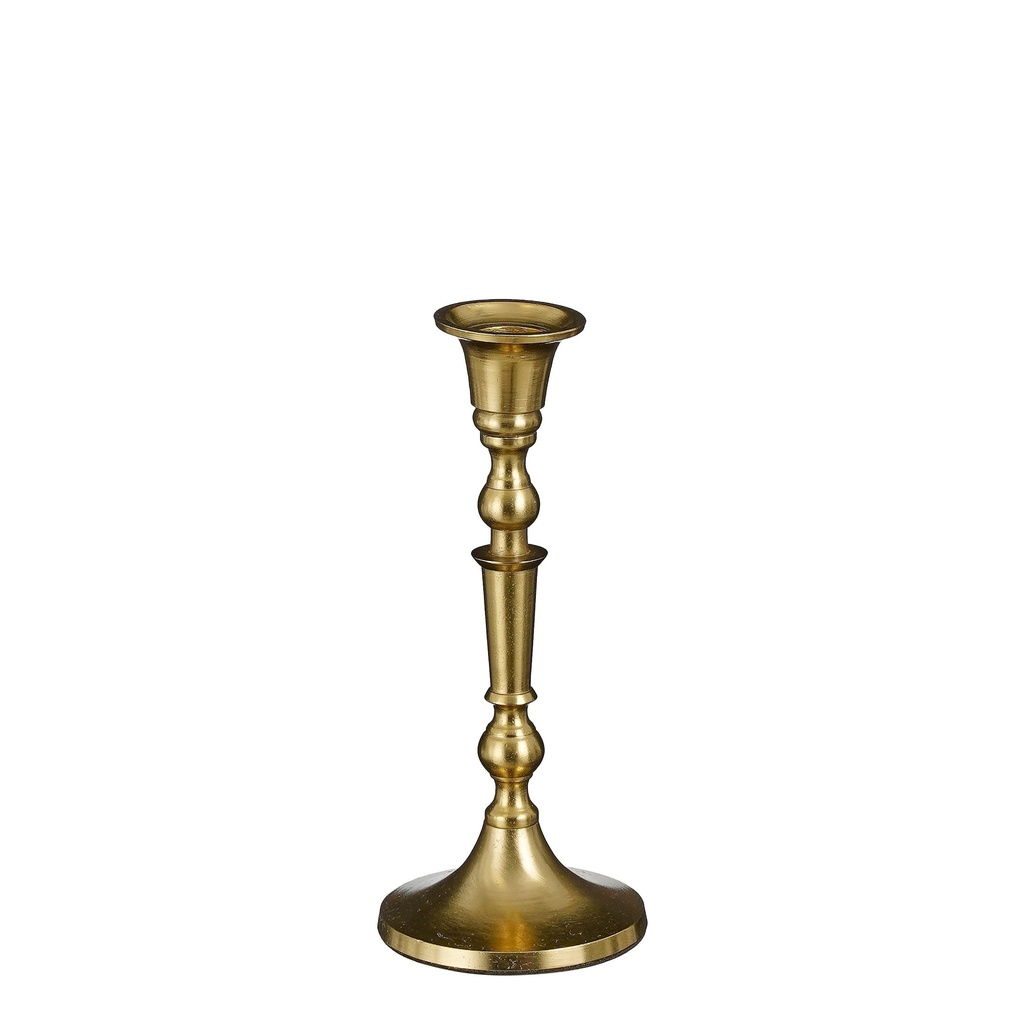 Bougeoir chandelle or en métal