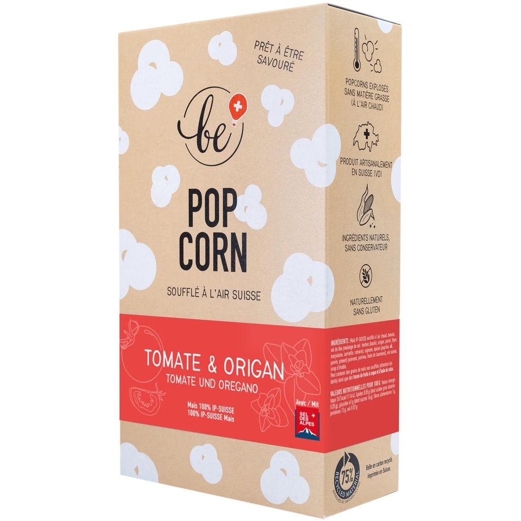 Popcorn Tomate & origan