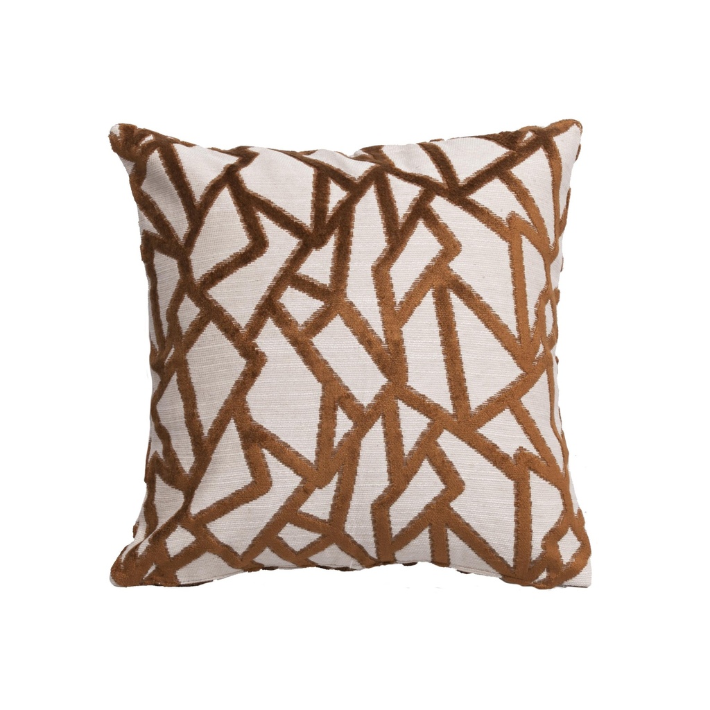 Housse de coussin Blues Jacquard