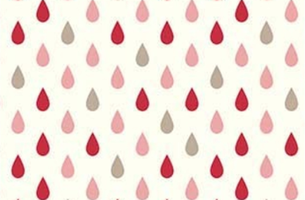 Nappe Imprégnée Gouttes  au mètre