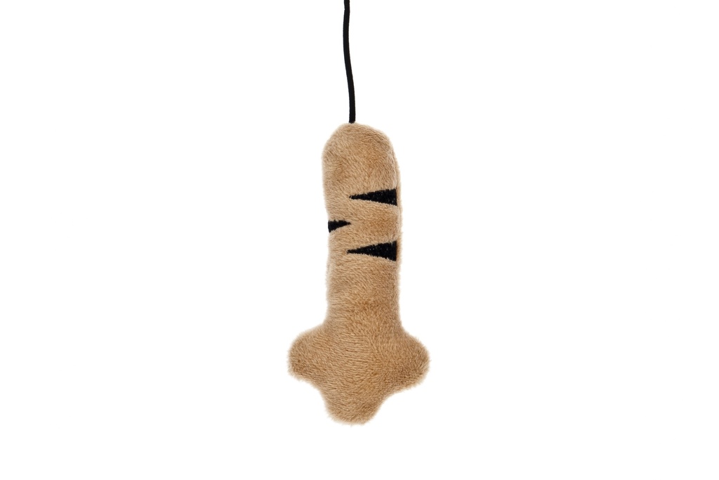 Jouet chat plumeau queue et patte