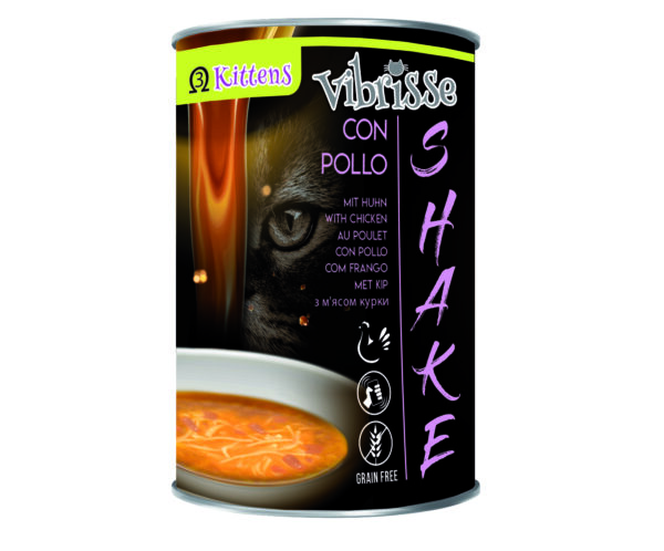 VIBRISSE SHAKE KITTEN+ CHICKEN OMEGA3 135g