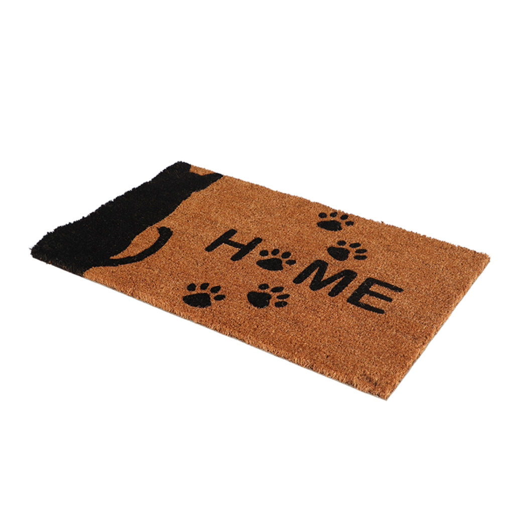 Paillasson coco chat "home"