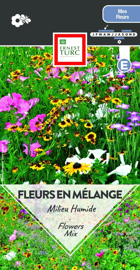 Assortiment Fleur Milieu Humide