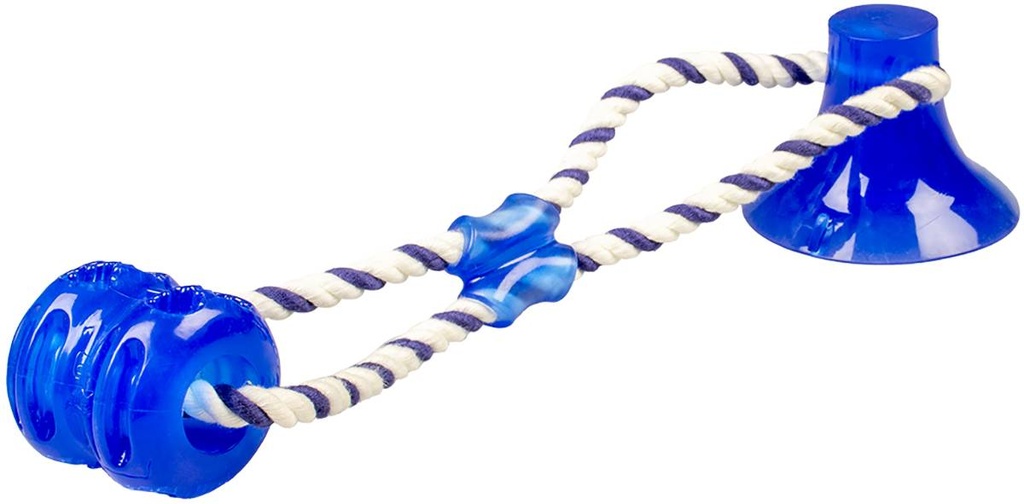 Tug'N Chew toy, 40x10.3x10.3cm, bleu