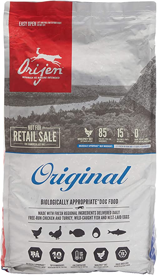 Orijen Dog ORIGINAL 17kg BREEDER BAG